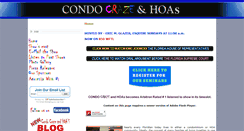 Desktop Screenshot of condocrazeandhoas.com